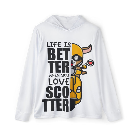 Life is Better Scooter Warmup Hoodie