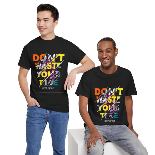 Motivational Unisex Heavy Cotton Tee - Ideal for Casual Wear, Gifts, Gym Outfits, Self-Care Reminders, Inspiring Statements